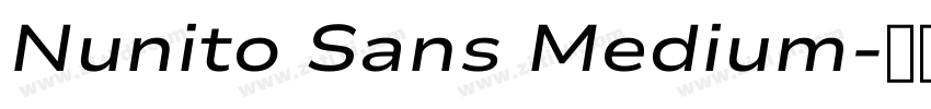 Nunito Sans Medium字体转换 Nunito Sans Medium字体转换